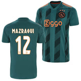 Noussair Mazraoui Ajax 19/20 Away Jersey