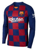 Jordi Alba Barcelona Long Sleeve 19/20 Home Jersey