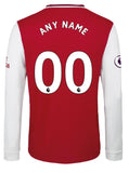 Arsenal Custom Long Sleeve 19/20 Home Jersey
