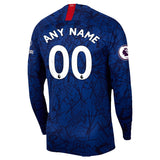 Chelsea Custom Long Sleeve 19/20 Home Jersey