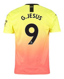 Gabriel Jesus Manchester City 19/20 Third Jersey