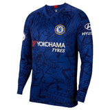 N'Golo Kante Chelsea Long Sleeve 19/20 Home Jersey