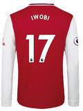 Alex Iwobi Arsenal Long Sleeve 19/20 Home Jersey