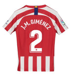 Jose Gimenez Atletico Madrid Youth 19/20 Home Jersey