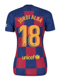 Jordi Alba Barcelona 19/20 Women's Home Jersey