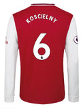 Laurent Koscielny Arsenal Long Sleeve 19/20 Home Jersey