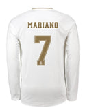 Mariano Real Madrid Long Sleeve 19/20 Home Jersey