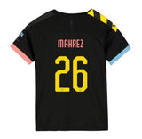Riyad Mahrez Manchester City Youth 19/20 Club Font Away Jersey