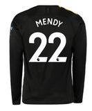 Benjamin Mendy Manchester City Long Sleeve 19/20 Away Jersey