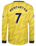 Henrikh Mkhitaryan Arsenal Long Sleeve 19/20 Away Jersey