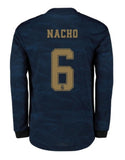 Nacho Real Madrid Long Sleeve 19/20 Away Jersey