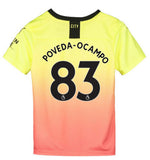 Ian Poveda Manchester City Youth 19/20 Third Jersey