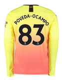 Ian Poveda Manchester City Long Sleeve 19/20 Third Jersey