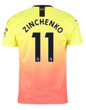 Oleksandr Zinchenko Manchester City 19/20 Third Jersey