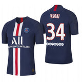 Stanley N'Soki Paris Saint-Germain 19/20 Home Jersey