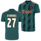 Schuurs Away Jersey 19/20