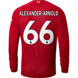 Alexander Arnold Liverpool 19/20 Long Sleeve Home Jersey