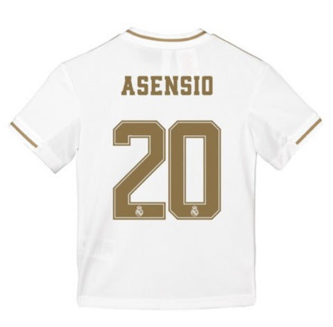 Marco Asensio Real Madrid Youth 19/20 Home Jersey