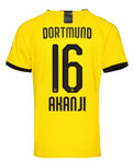 Manuel Akanji Borussia Dortmund 19/20 Home Jersey