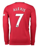 Alexis Sanchez Long Sleeve 19/20 Home Jersey