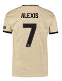 Alexis Sanchez Manchester United 19/20 Club Font Away Jersey