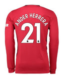 Ander Herrera Long Sleeve 19/20 Home Jersey