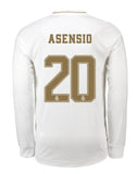 Real Madrid Asensio Long Sleeve 19/20 Home Jersey