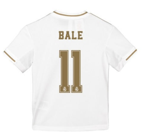 Gareth Bale Real Madrid Youth 19/20 Home Jersey