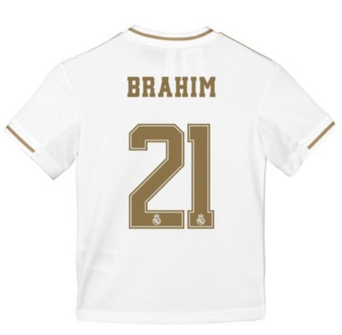 Brahim Diaz Real Madrid Youth 19/20 Home Jersey
