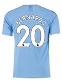 Man City Bernardo 19/20 Home Jersey