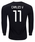 Carlos Vela Mexico 2019 Long Sleeve Home Jersey