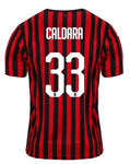 Mattia Caldara AC Milan 19/20 Home Jersey
