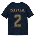 Dani Carvajal Real Madrid Kids 19/20 Away Jersey