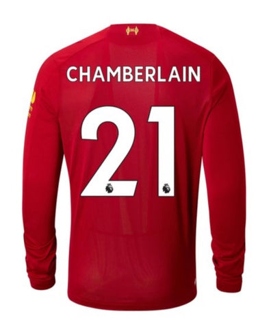 Alex Oxlade Chamberlain Liverpool 19/20 Long Sleeve Home Jersey