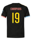 Man City Champions 19/20 Away Jersey Cup Print