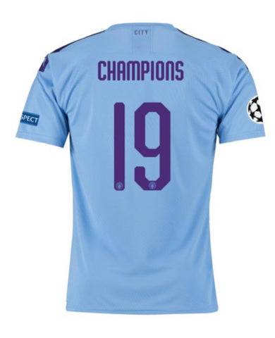 Manchester City Champions UEFA 19/20 Away Jersey