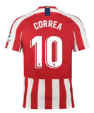 Angel Correa Atletico Madrid 19/20 Home Jersey