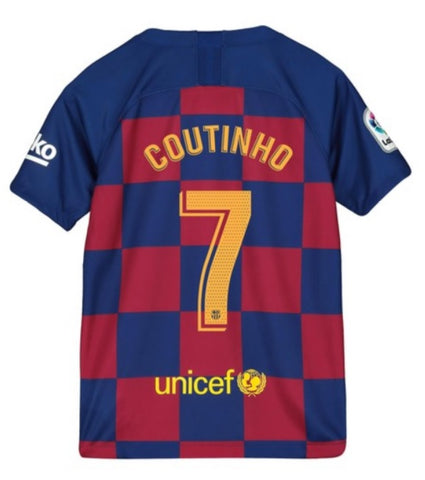 Philippe Coutinho Barcelona Youth 19/20 Home Jersey