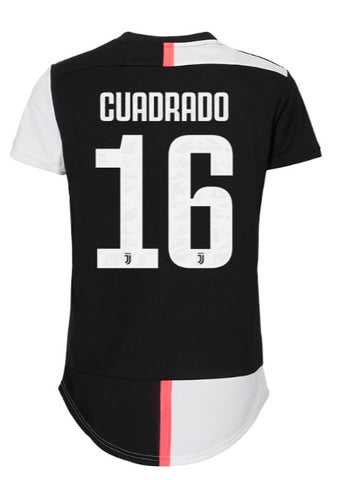 Juan Cuadrado Juventus 19/20 Women's Home Jersey