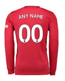 Manu Custom Long Sleeve 19/20 Home Jersey