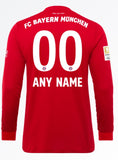 Bayern Munich Custom LS 19/20 Home Jersey