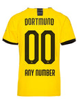 Borussia Dortmund Custom 19/20 Home Jersey