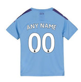 Manchester City Custom Youth 19/20 Home Jersey