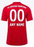 Bayern Munich Custom Home Jersey 19/20