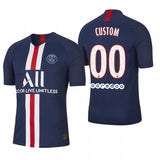 Paris Saint-Germain Custom Home Jersey 19/20