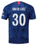 David Luiz Chelsea 19/20 Club Font Home Jersey