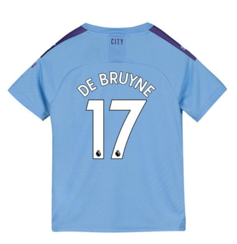 Kevin De Bruyne Manchester City Youth 19/20 Home Jersey