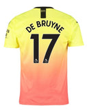 Kevin De Bruyne Manchester City 19/20 Third Jersey