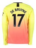 Kevin De Bruyne Manchester City LS 19/20 Third Jersey