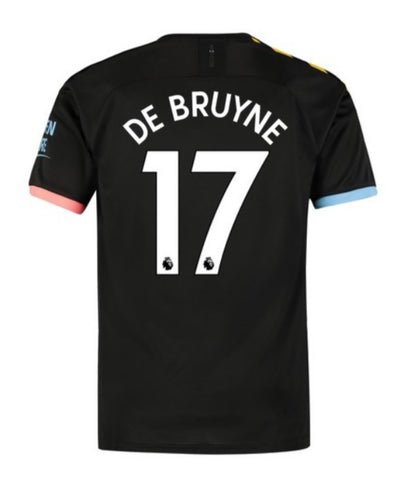 Kevin De Bruyne Manchester City 19/20 Away Jersey